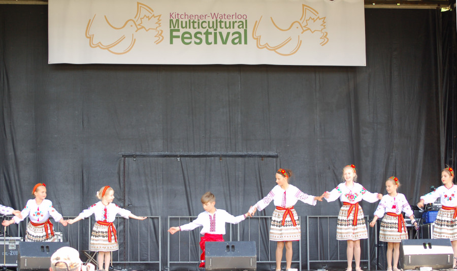 Multi cultural festival performance